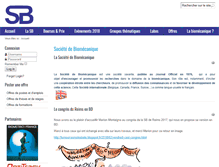 Tablet Screenshot of biomecanique.org